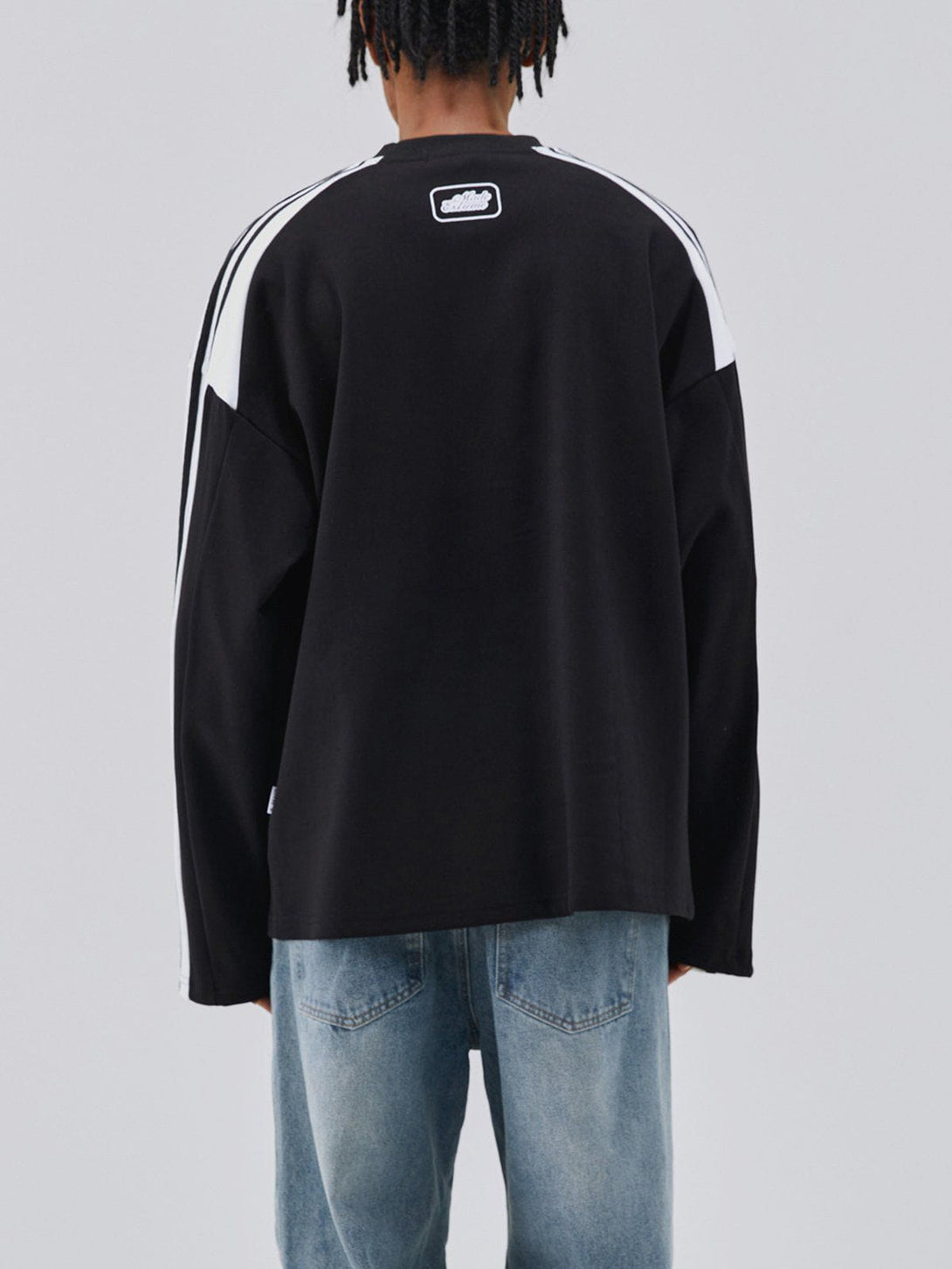 Ellesey - Contrast Stripes Sweatshirt- Streetwear Fashion - ellesey.com