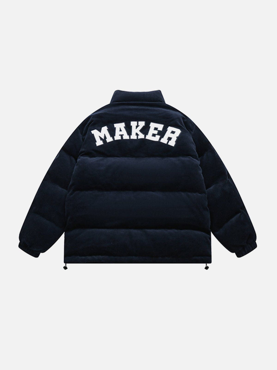 Ellesey - Corduroy Patchwork Embroidered Winter Coat-Streetwear Fashion - ellesey.com