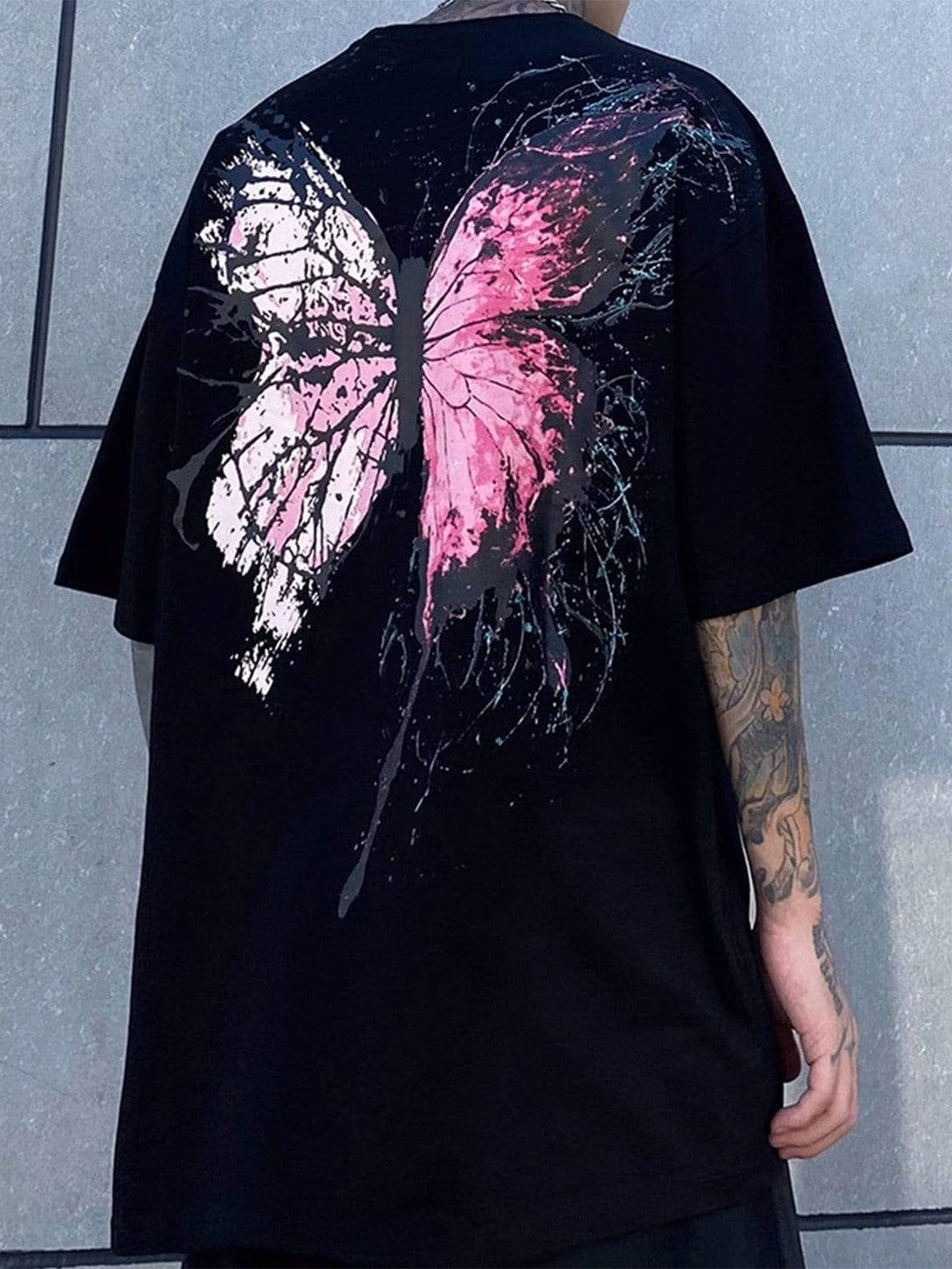 Ellesey - "Crack Butterfly" Tee- Streetwear Fashion - ellesey.com