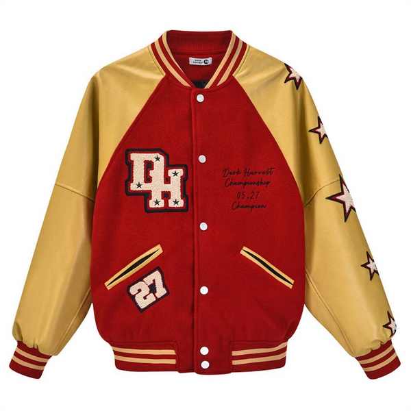 Ellesey - "DKHT" Varsity Jacket- Streetwear Fashion - ellesey.com