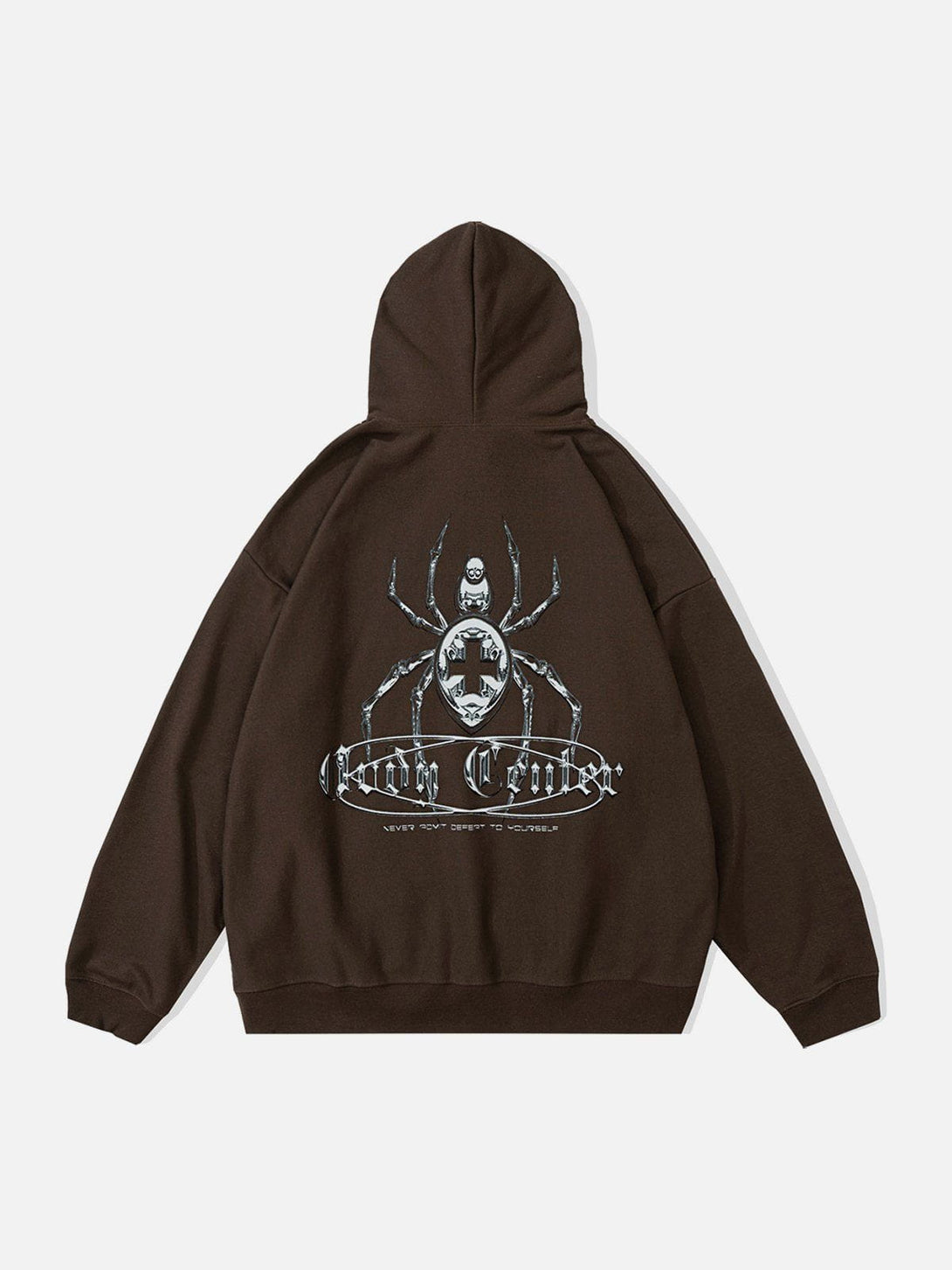 Ellesey - Deadly Venomous Spider Thermo Print Hoodie- Streetwear Fashion - ellesey.com