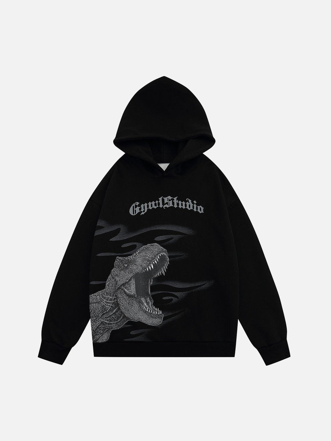 Ellesey - Dinosaur Print Hoodie- Streetwear Fashion - ellesey.com