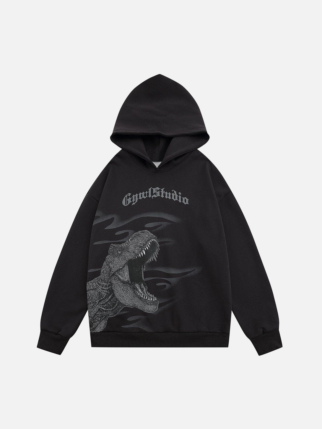 Ellesey - Dinosaur Print Hoodie- Streetwear Fashion - ellesey.com