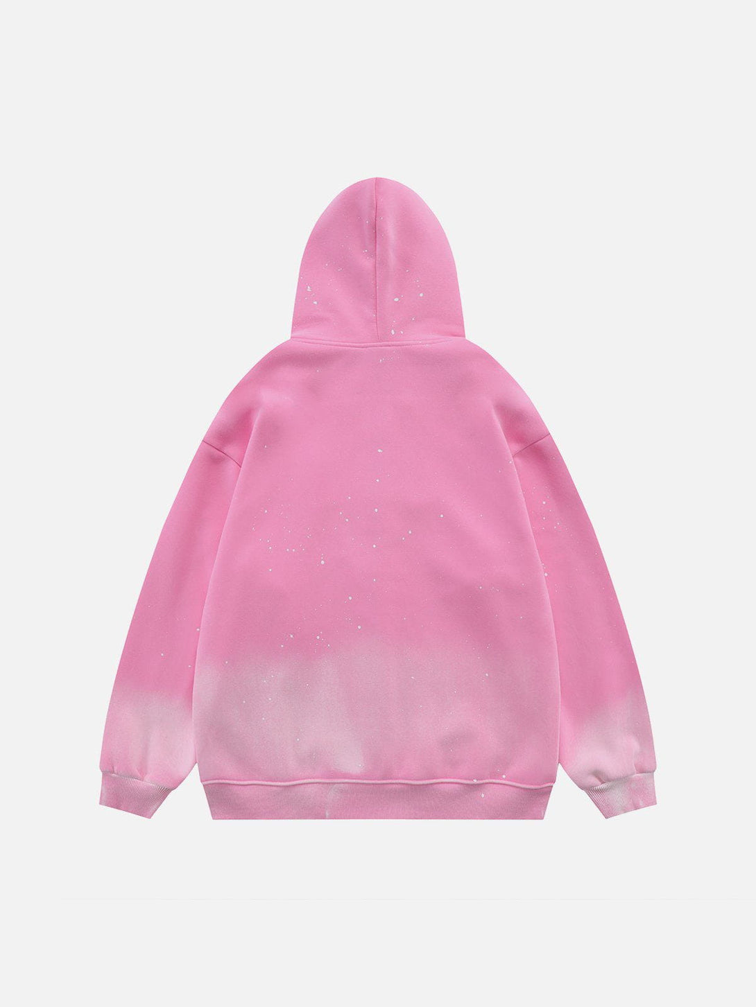 Ellesey - Distressed Gradient Applique Stars Hoodie- Streetwear Fashion - ellesey.com