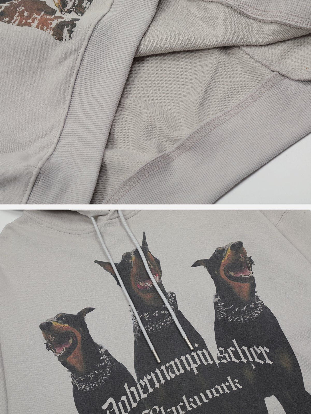 Ellesey - Doberman Print Hoodie- Streetwear Fashion - ellesey.com