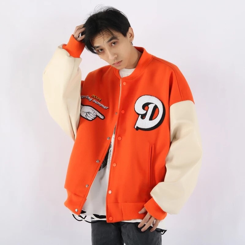 Ellesey - Doncare Baseball Jacket- Streetwear Fashion - ellesey.com