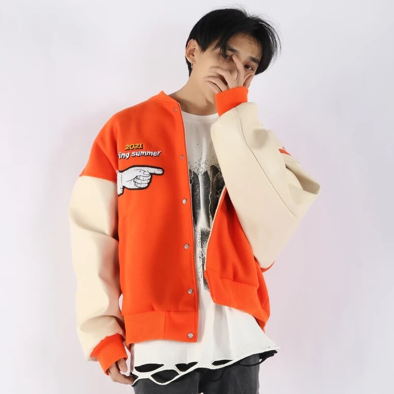 Ellesey - Doncare Baseball Jacket- Streetwear Fashion - ellesey.com