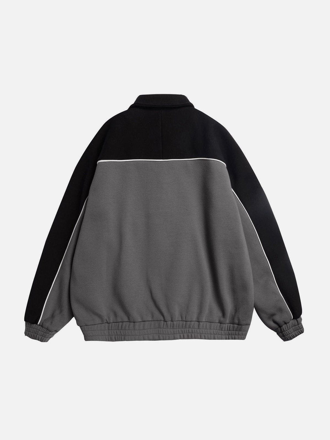 Ellesey - Drawstring Lapel Sports Jacket- Streetwear Fashion - ellesey.com