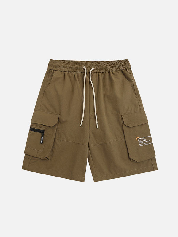 Ellesey - Drawstring Multi-Pocket Shorts- Streetwear Fashion - ellesey.com