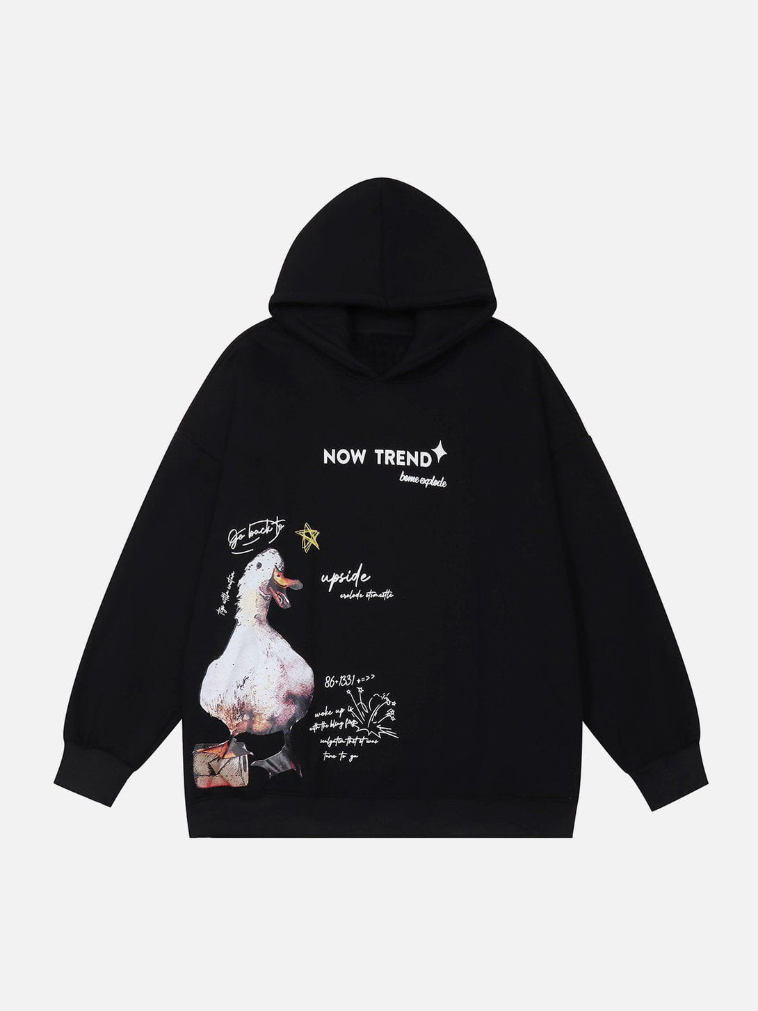 Ellesey - Duck Print Hoodie- Streetwear Fashion - ellesey.com