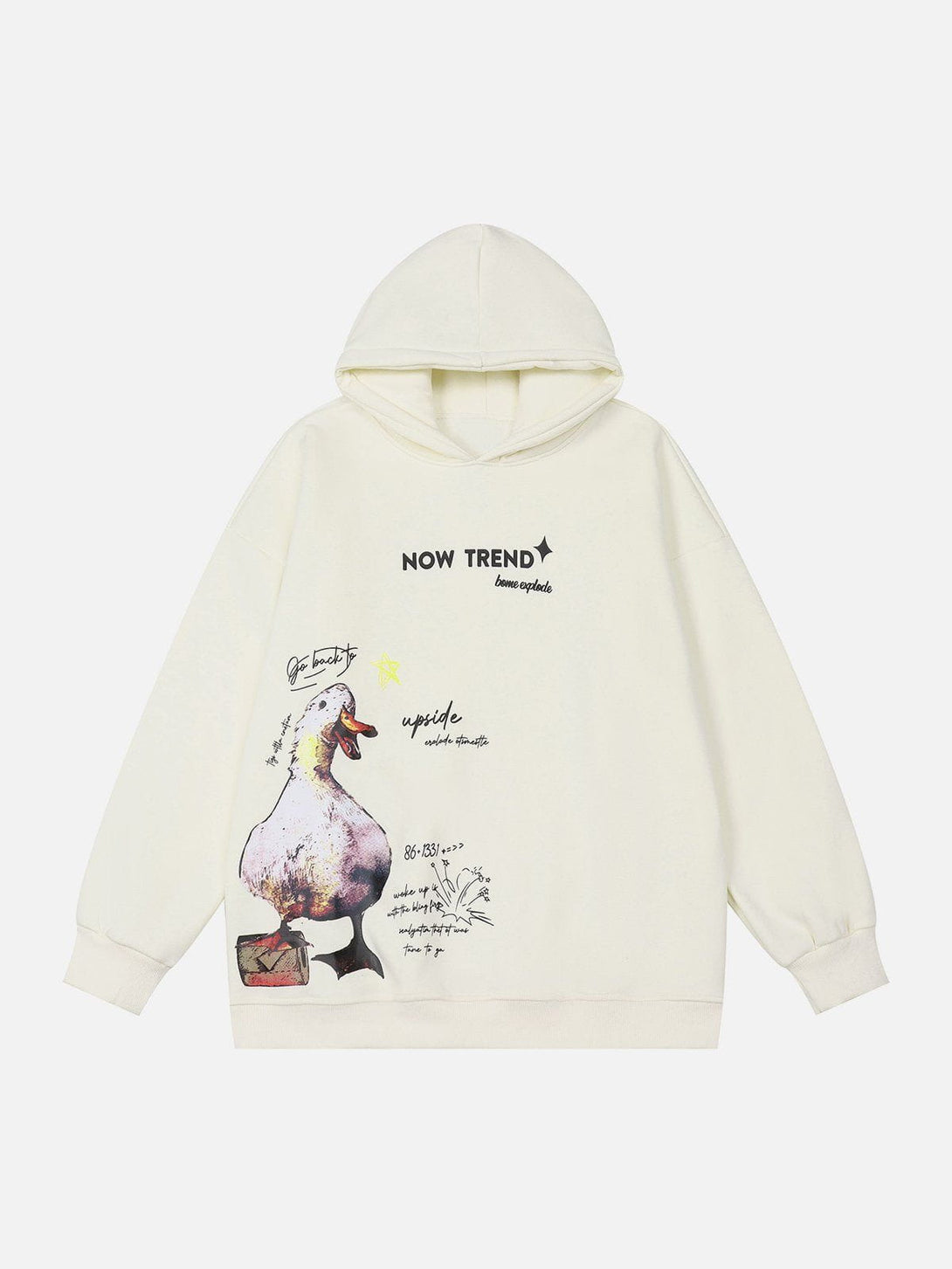 Ellesey - Duck Print Hoodie- Streetwear Fashion - ellesey.com