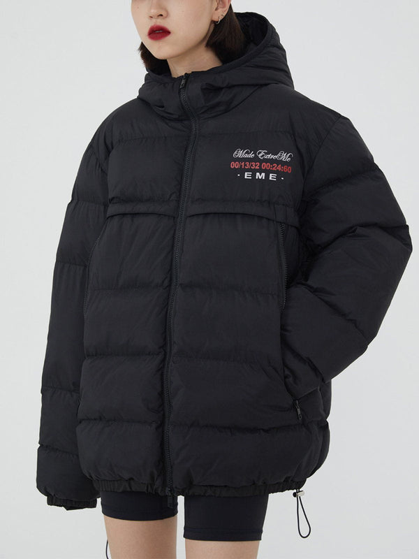 Ellesey - EME Print Winter Coat-Streetwear Fashion - ellesey.com