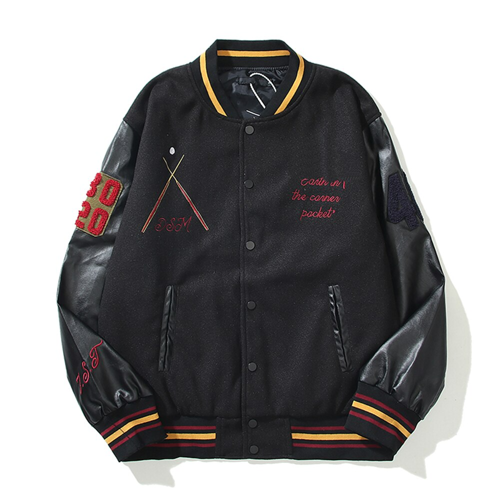 Ellesey - Eight Number Baseball Jacket- Streetwear Fashion - ellesey.com