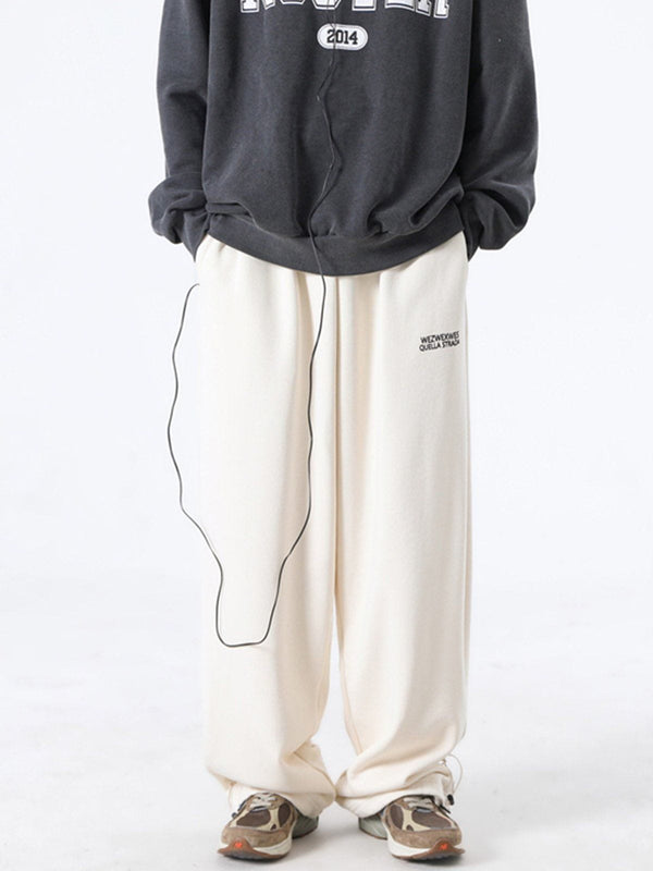 Ellesey - Embroidered Drawstring Pants- Streetwear Fashion - ellesey.com