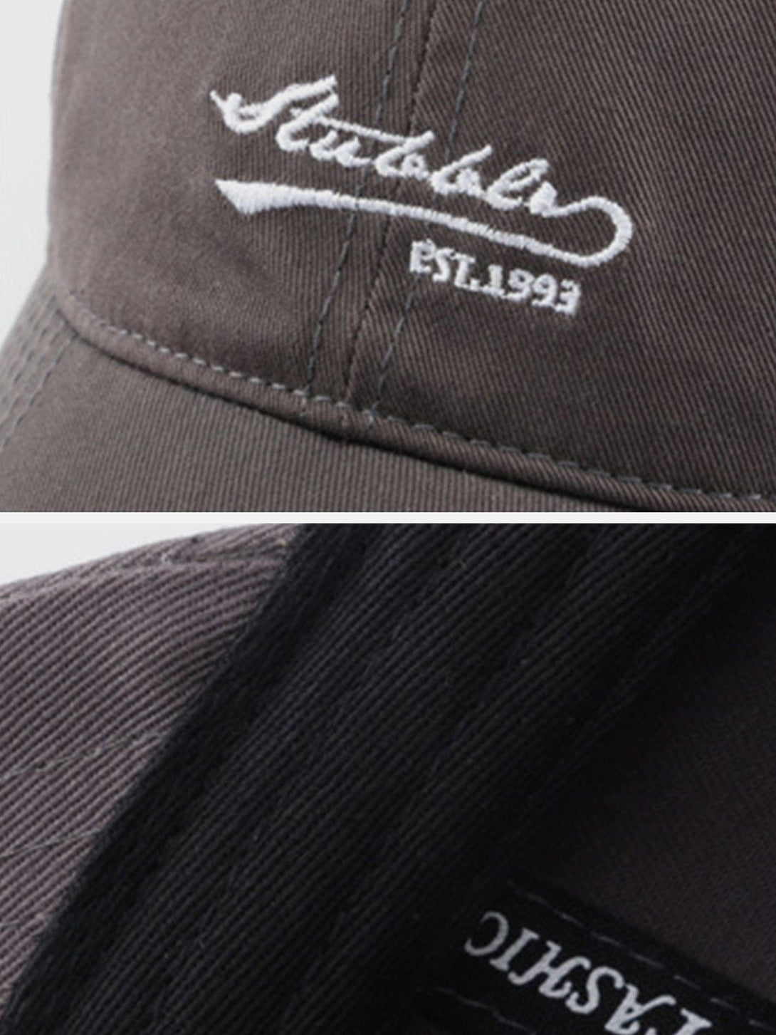 Ellesey - Embroidered Letters Baseball Cap- Streetwear Fashion - ellesey.com