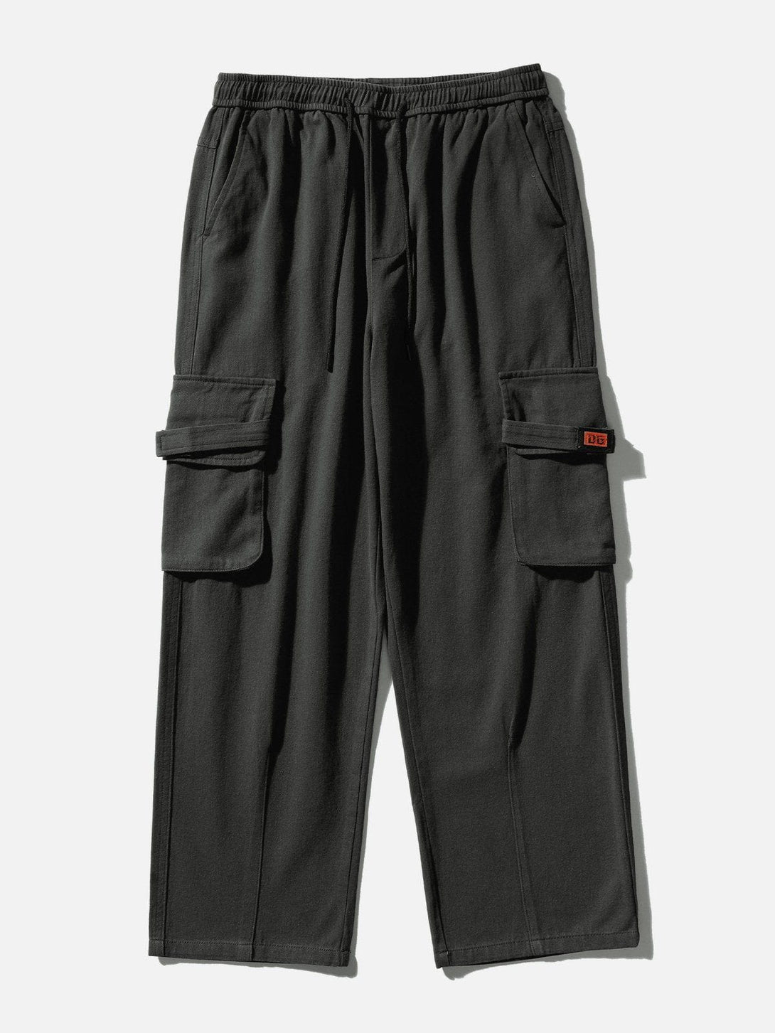 Ellesey - Embroidered Patch Multi-Pocket Cargo Pants- Streetwear Fashion - ellesey.com