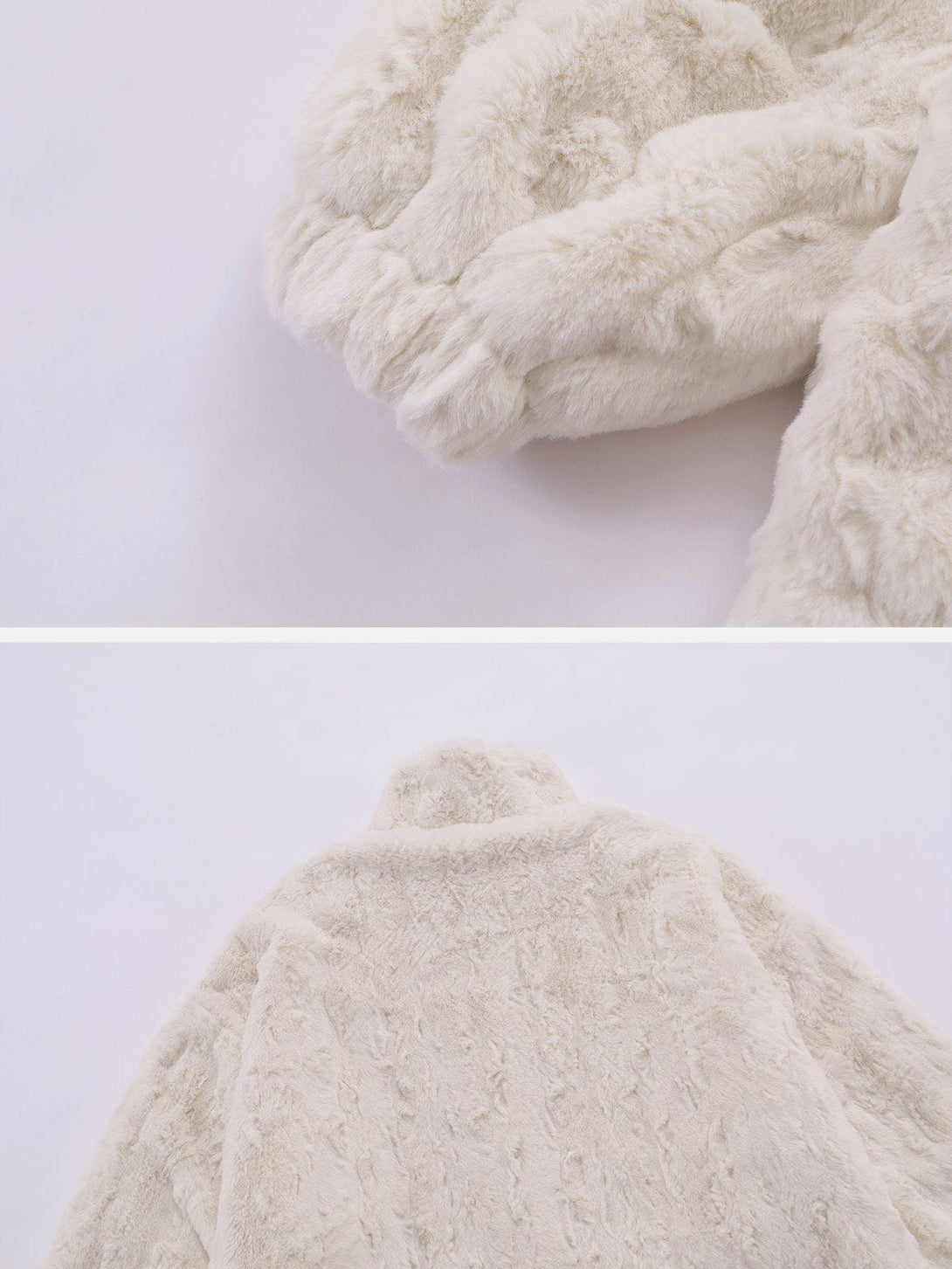 Ellesey - Embroidered Plush Winter Coat-Streetwear Fashion - ellesey.com