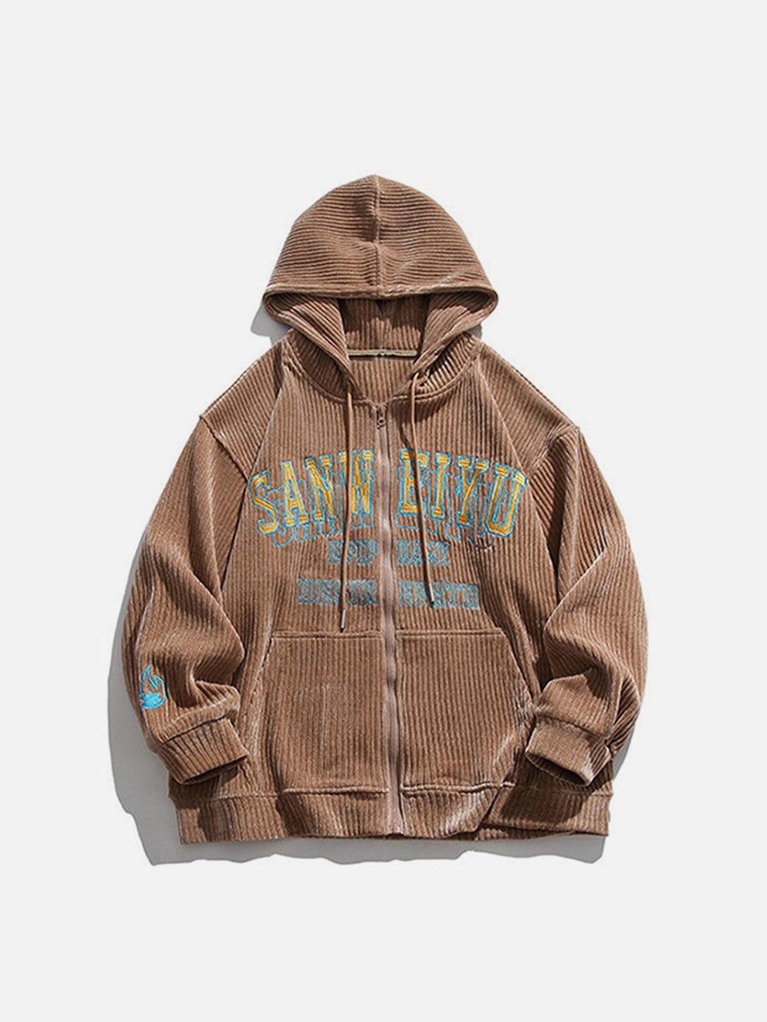 Ellesey - Embroidery 3D Letter Hoodie- Streetwear Fashion - ellesey.com