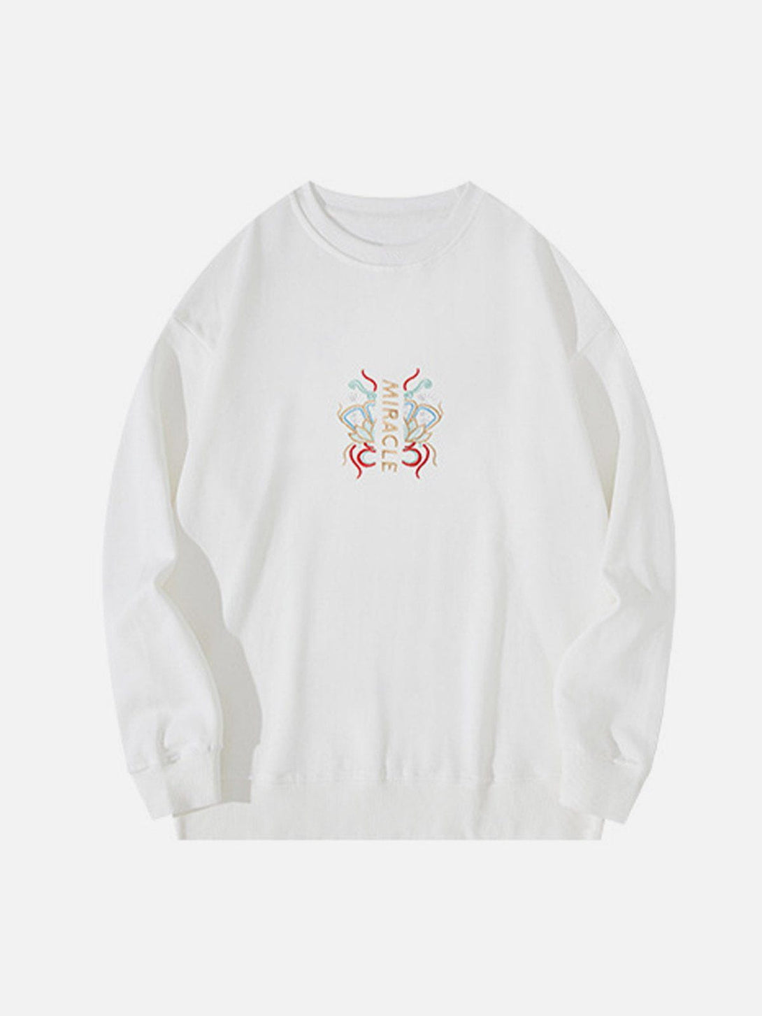 Ellesey - Embroidery Brocade Carp Sweatshirt- Streetwear Fashion - ellesey.com