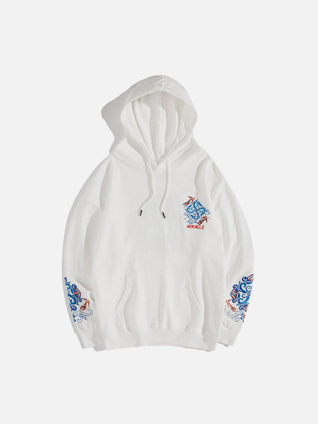 Ellesey - Embroidery Carp Hoodie- Streetwear Fashion - ellesey.com