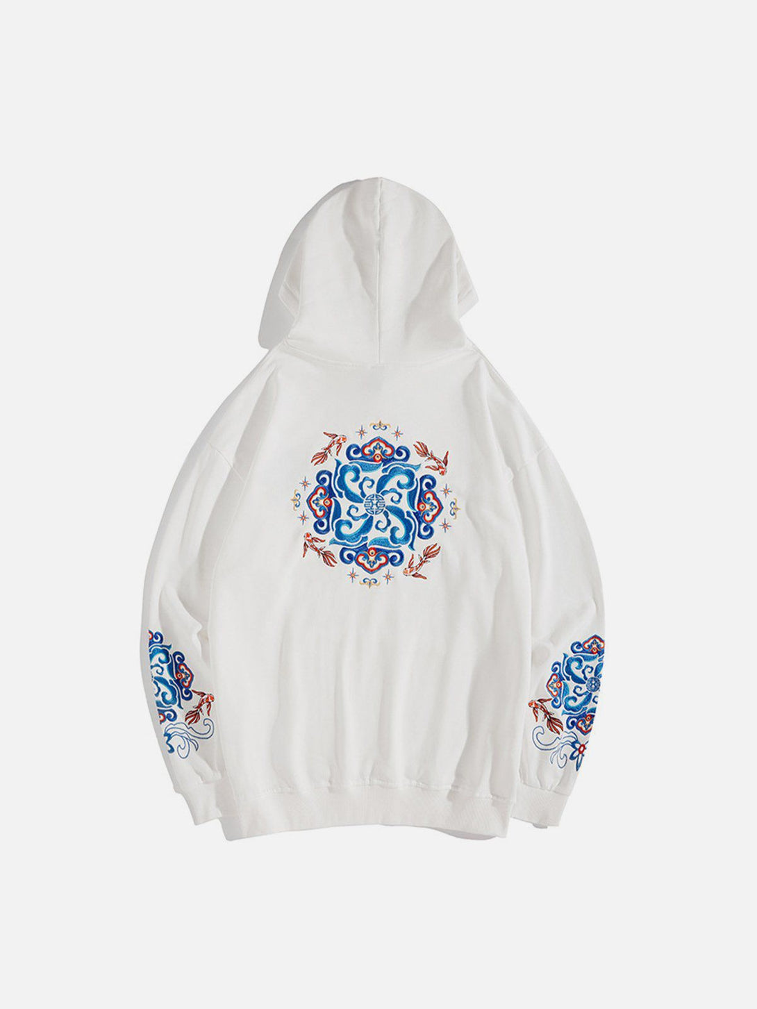 Ellesey - Embroidery Carp Hoodie- Streetwear Fashion - ellesey.com