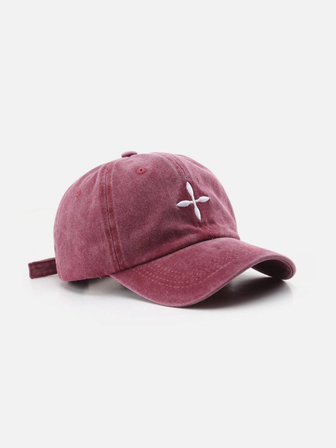 Ellesey - Embroidery Crucifix Baseball Cap- Streetwear Fashion - ellesey.com