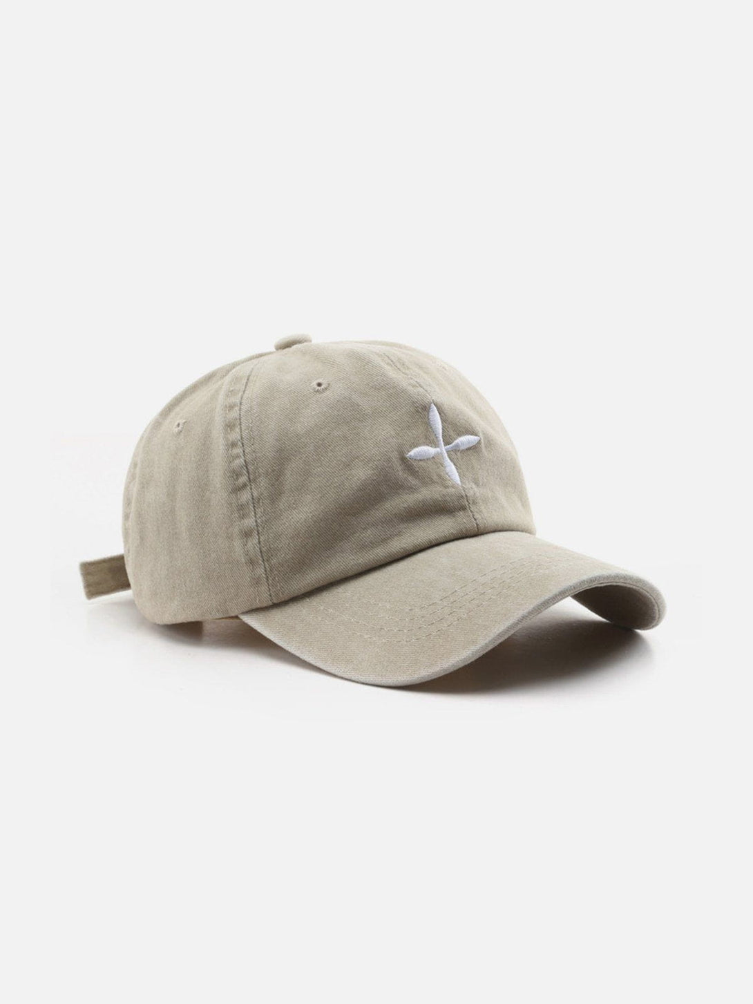 Ellesey - Embroidery Crucifix Baseball Cap- Streetwear Fashion - ellesey.com