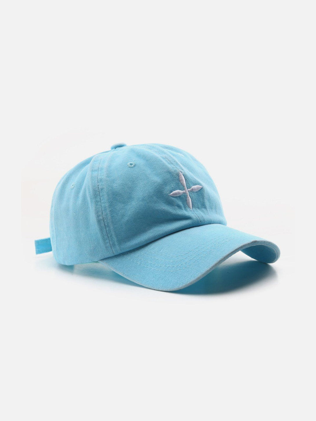 Ellesey - Embroidery Crucifix Baseball Cap- Streetwear Fashion - ellesey.com