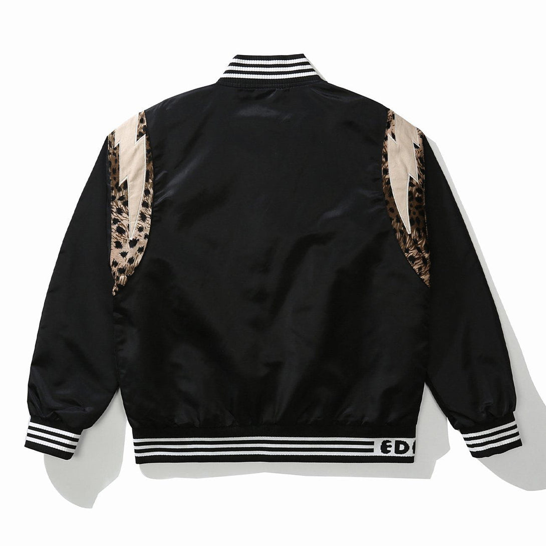 Ellesey - Embroidery Letter Varsity Jacket- Streetwear Fashion - ellesey.com