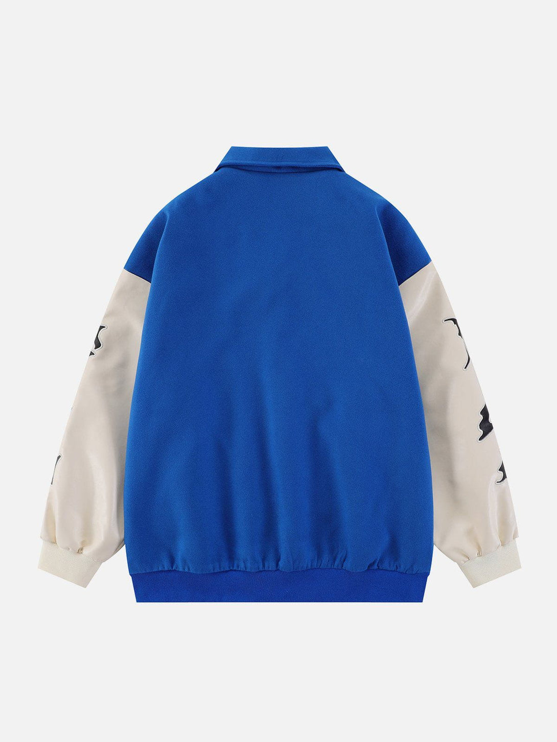 Ellesey - Embroidery Letters Aa Varsity Jacket- Streetwear Fashion - ellesey.com