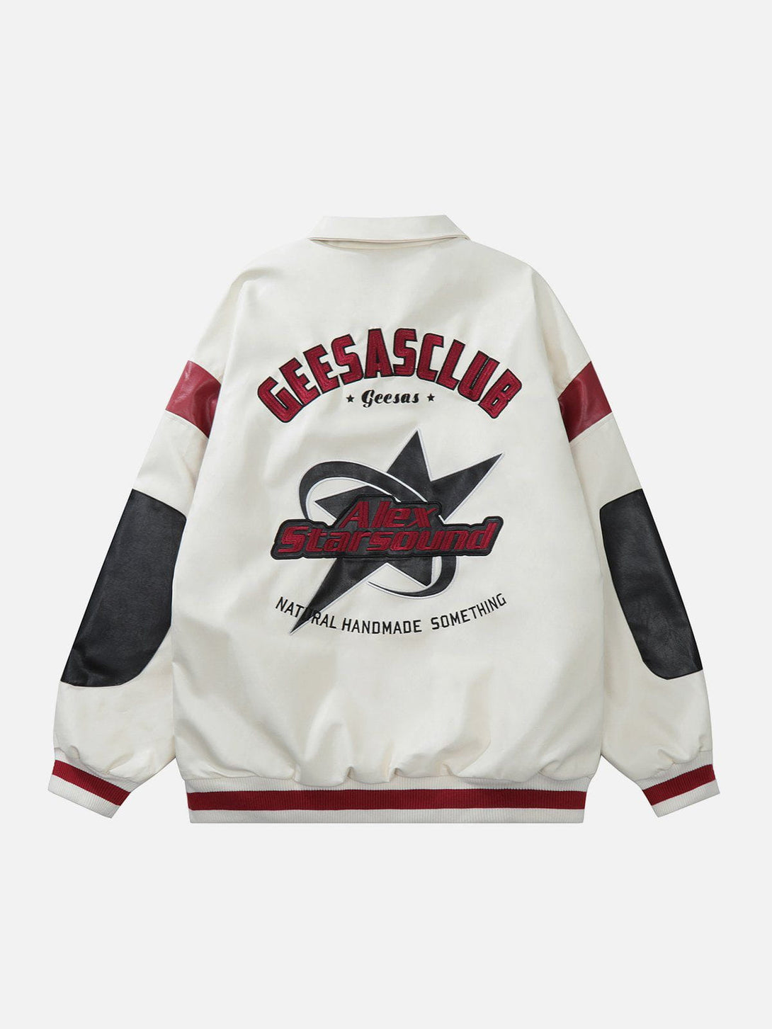 Ellesey - Embroidery Patchwork Winter Coat-Streetwear Fashion - ellesey.com