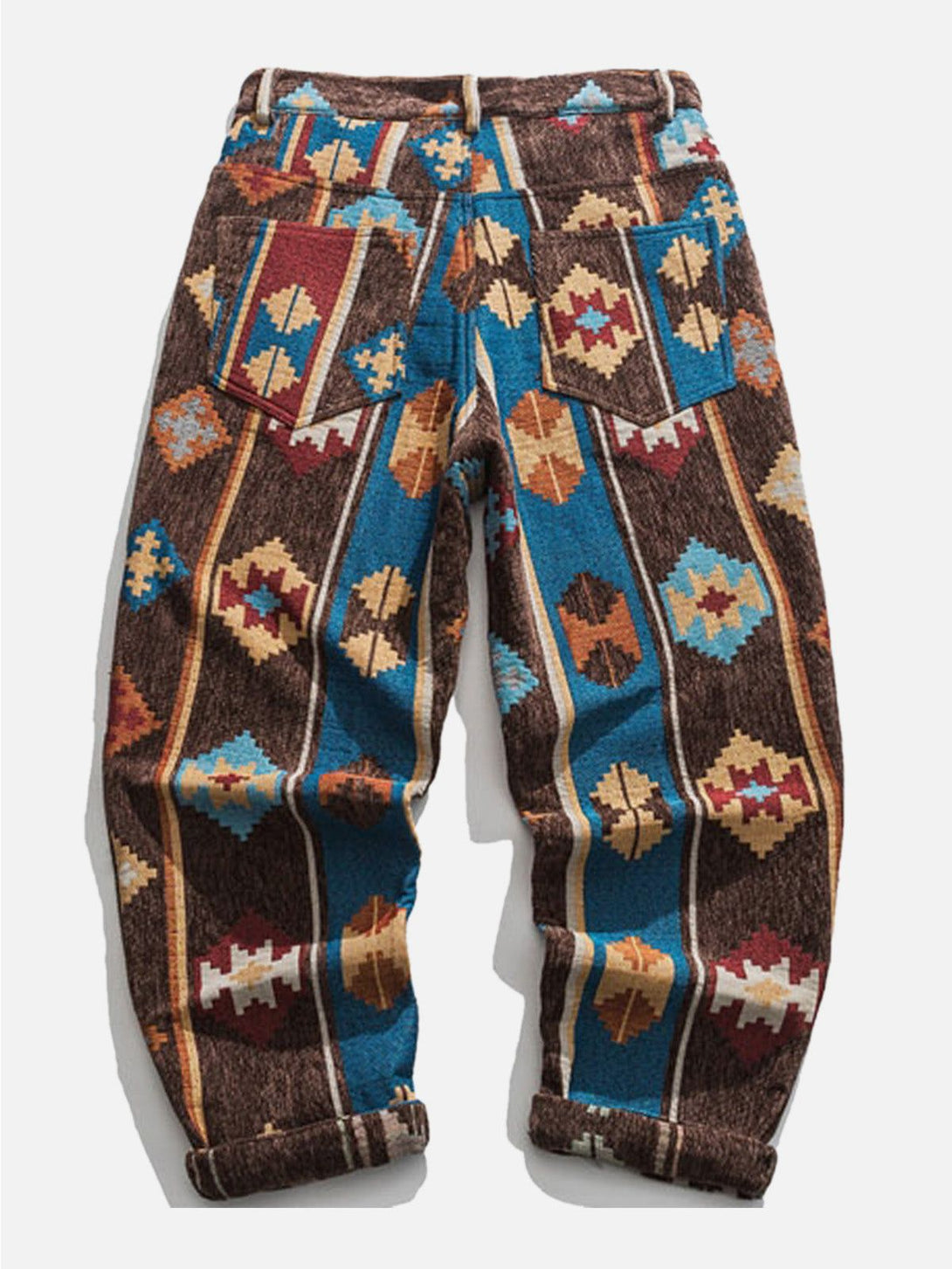 Ellesey - Ethnic Embroidery Pants- Streetwear Fashion - ellesey.com