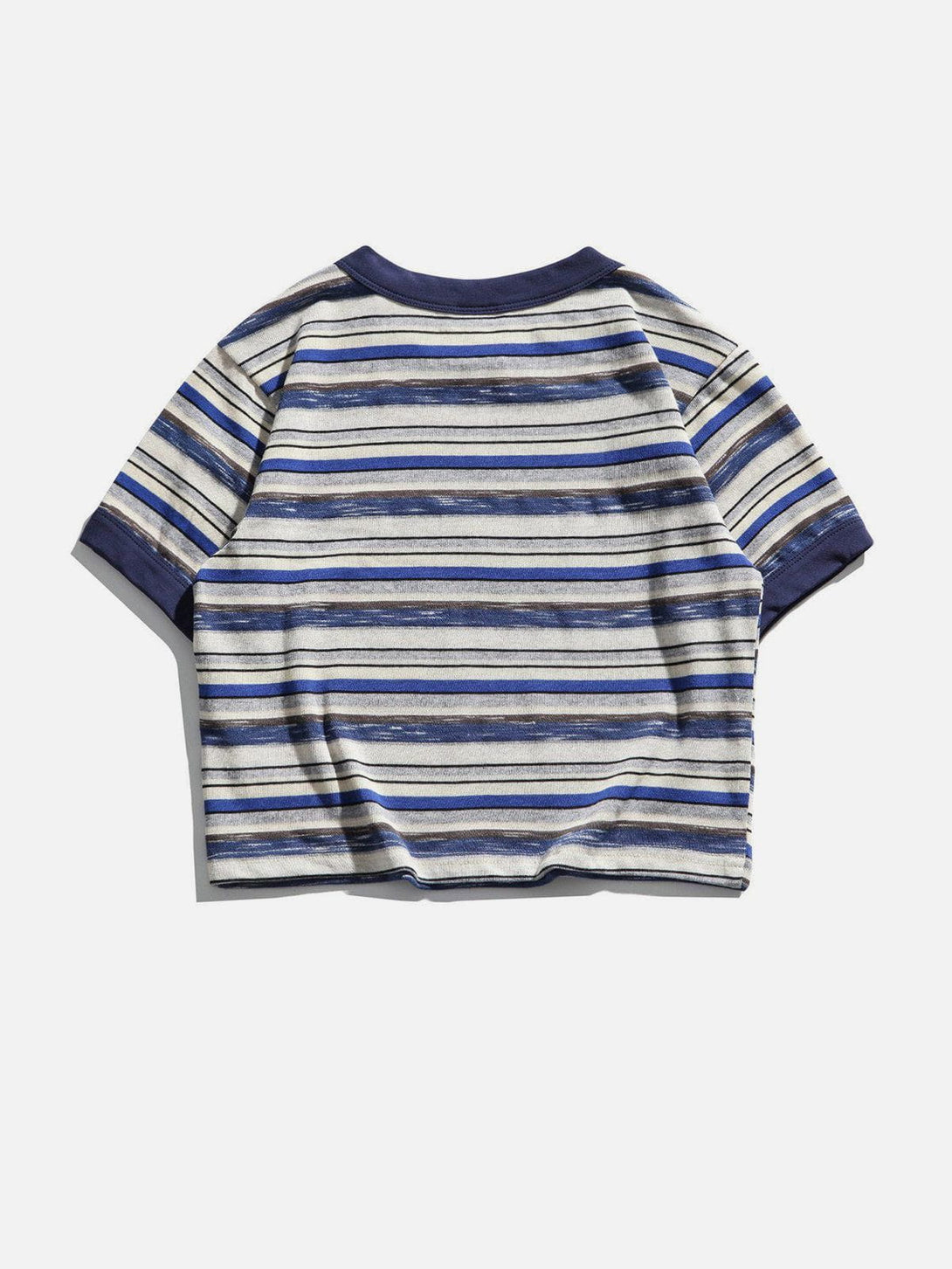 Ellesey - "Explorer" Stripe Crop Tee- Streetwear Fashion - ellesey.com