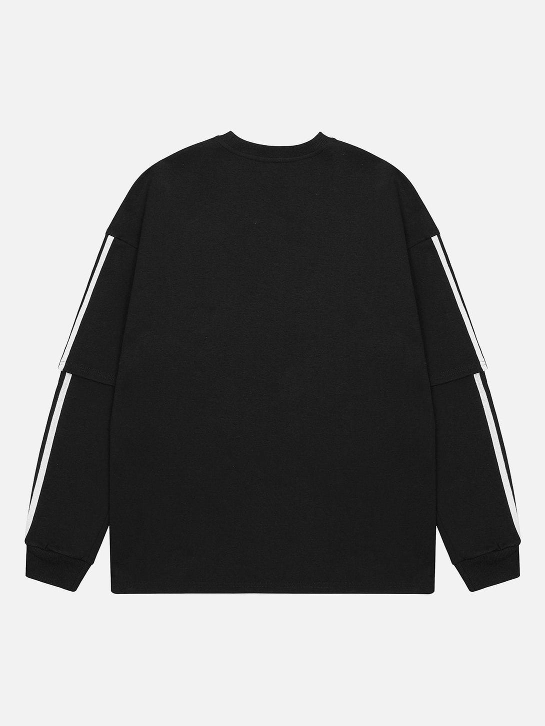 Ellesey - Fake Two Pieces Solid Color Sweatshirt- Streetwear Fashion - ellesey.com