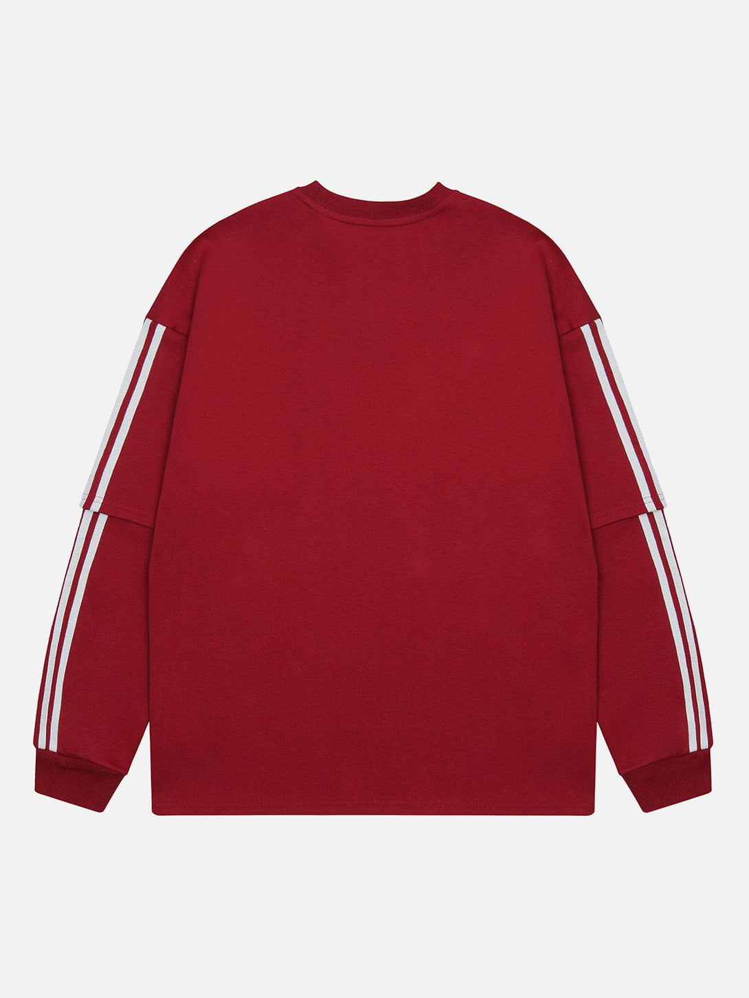 Ellesey - Fake Two Pieces Solid Color Sweatshirt- Streetwear Fashion - ellesey.com