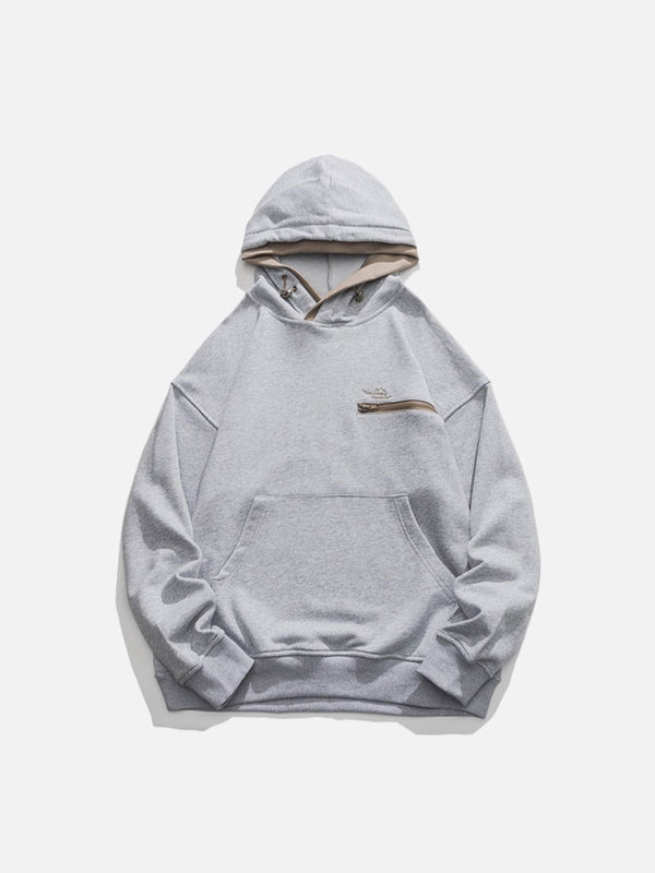 Ellesey - Faux Two-Piece Hoodie- Streetwear Fashion - ellesey.com