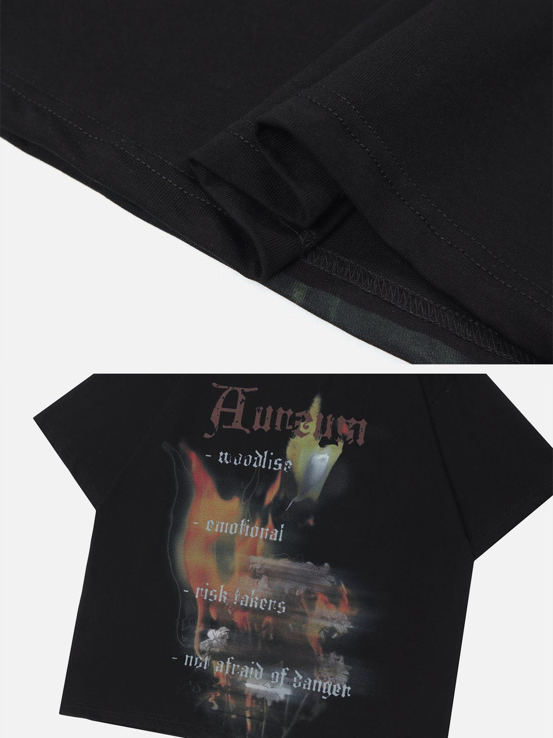 Ellesey - Fire Graphic Tee- Streetwear Fashion - ellesey.com