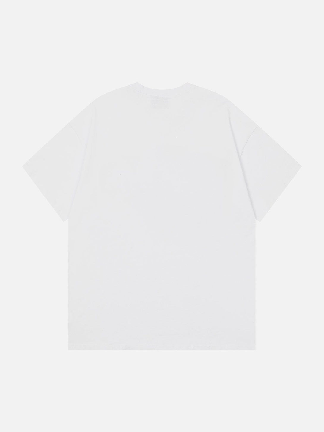 Ellesey - Flame Letter Embroidery Tee- Streetwear Fashion - ellesey.com