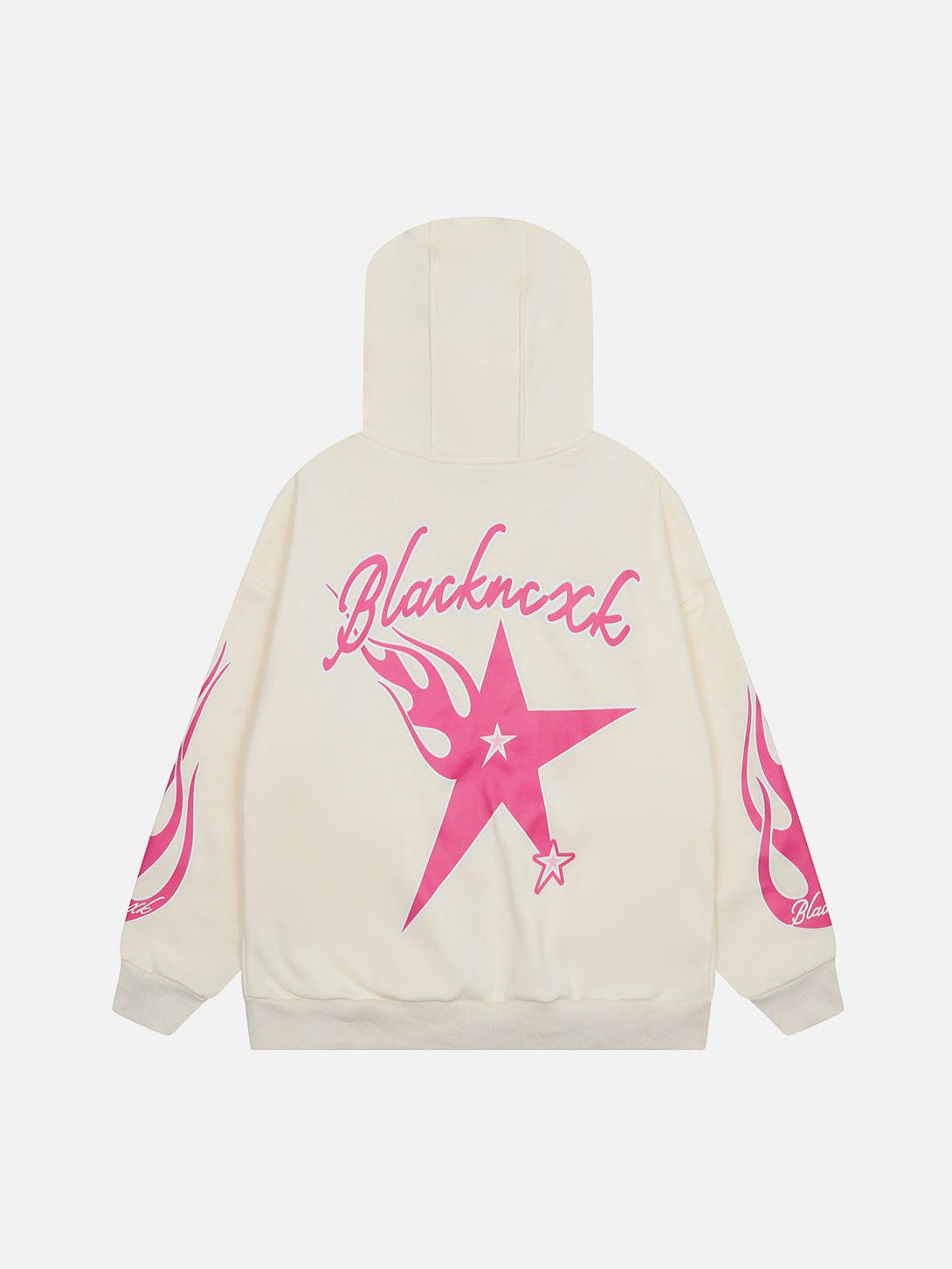 Ellesey - Flame Print Hoodie- Streetwear Fashion - ellesey.com