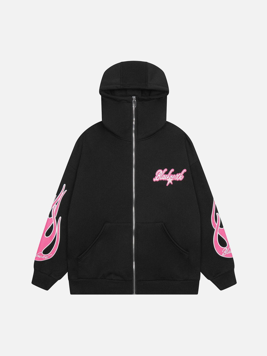 Ellesey - Flame Print Hoodie- Streetwear Fashion - ellesey.com