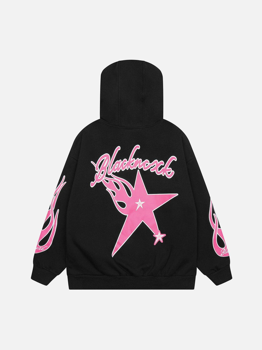 Ellesey - Flame Print Hoodie- Streetwear Fashion - ellesey.com