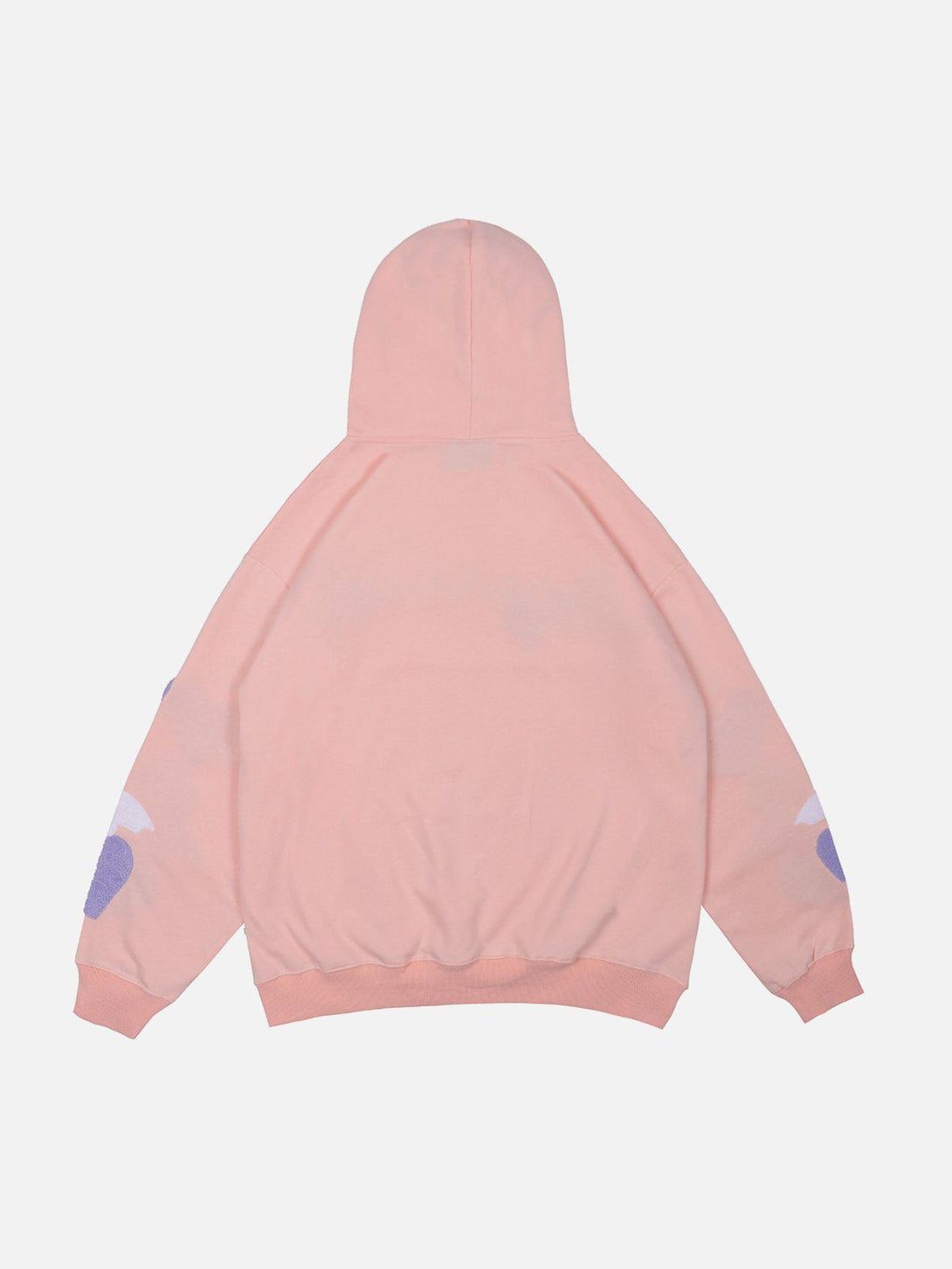 Ellesey - Flocked Heart Hoodie- Streetwear Fashion - ellesey.com