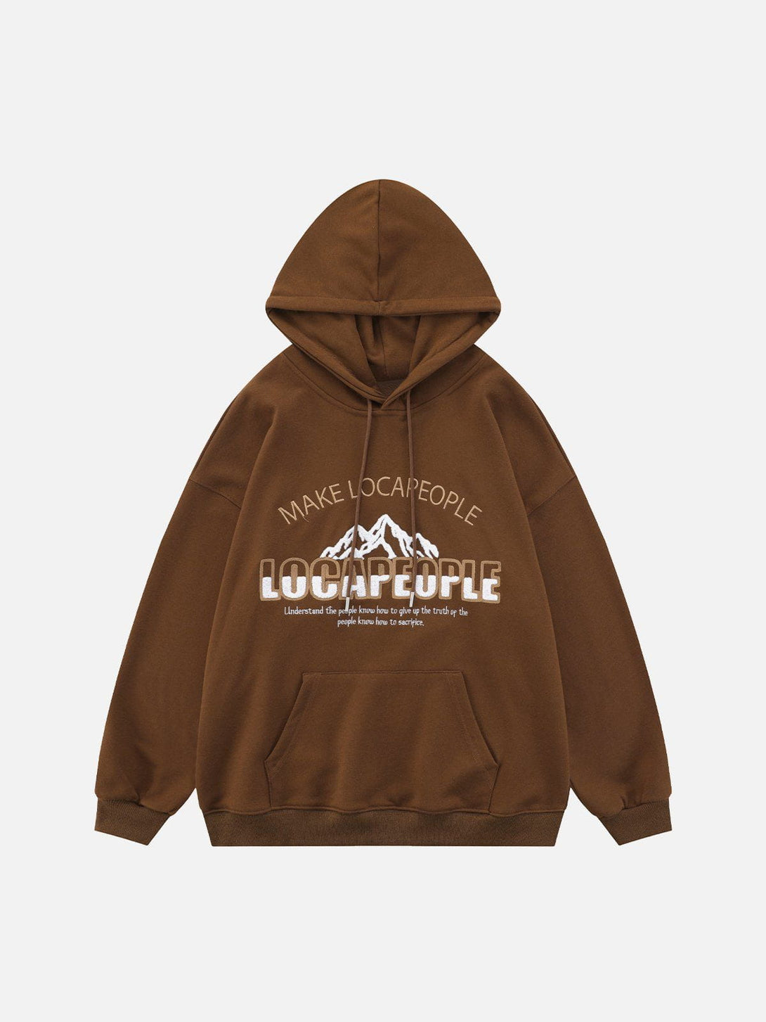 Ellesey - Flocked Mountain Hoodie- Streetwear Fashion - ellesey.com