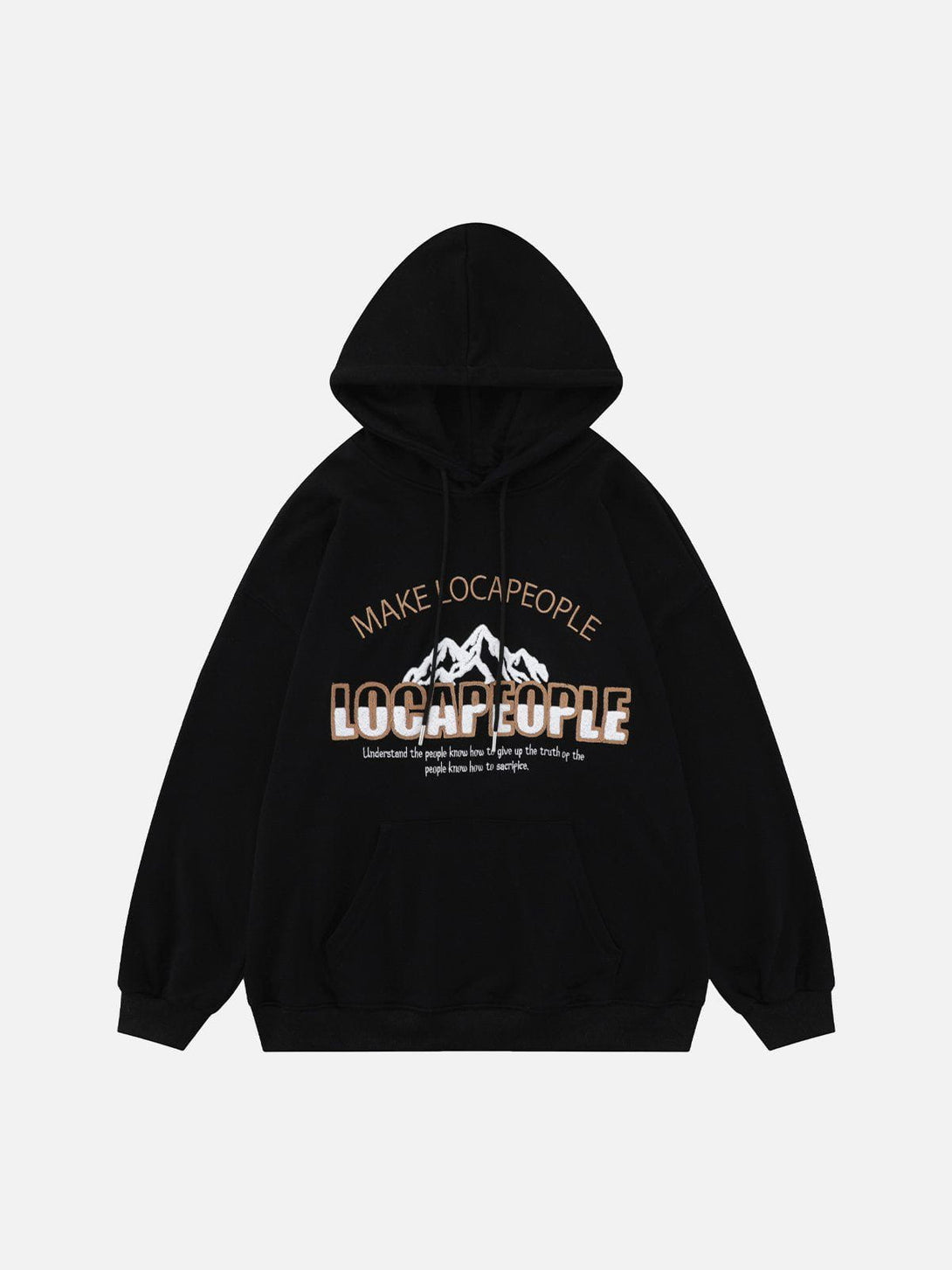 Ellesey - Flocked Mountain Hoodie- Streetwear Fashion - ellesey.com