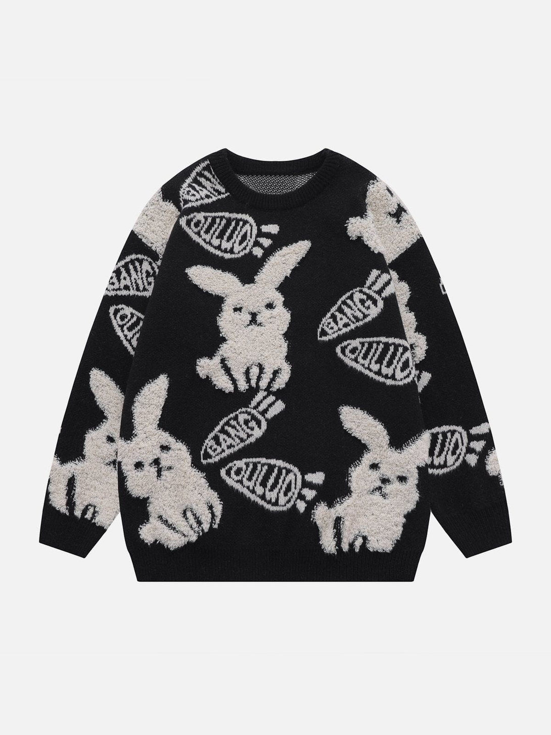 Ellesey - Flocking Rabbit Knit Sweater-Streetwear Fashion - ellesey.com