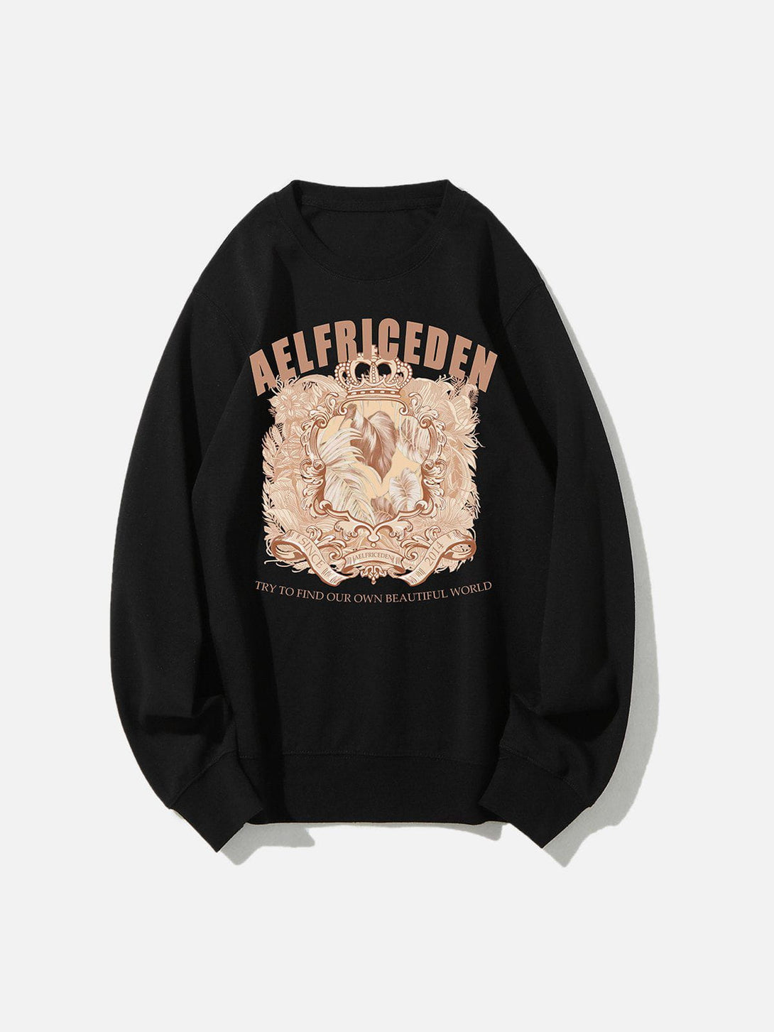 Ellesey - Flower Crown Graphic Sweatshirt- Streetwear Fashion - ellesey.com