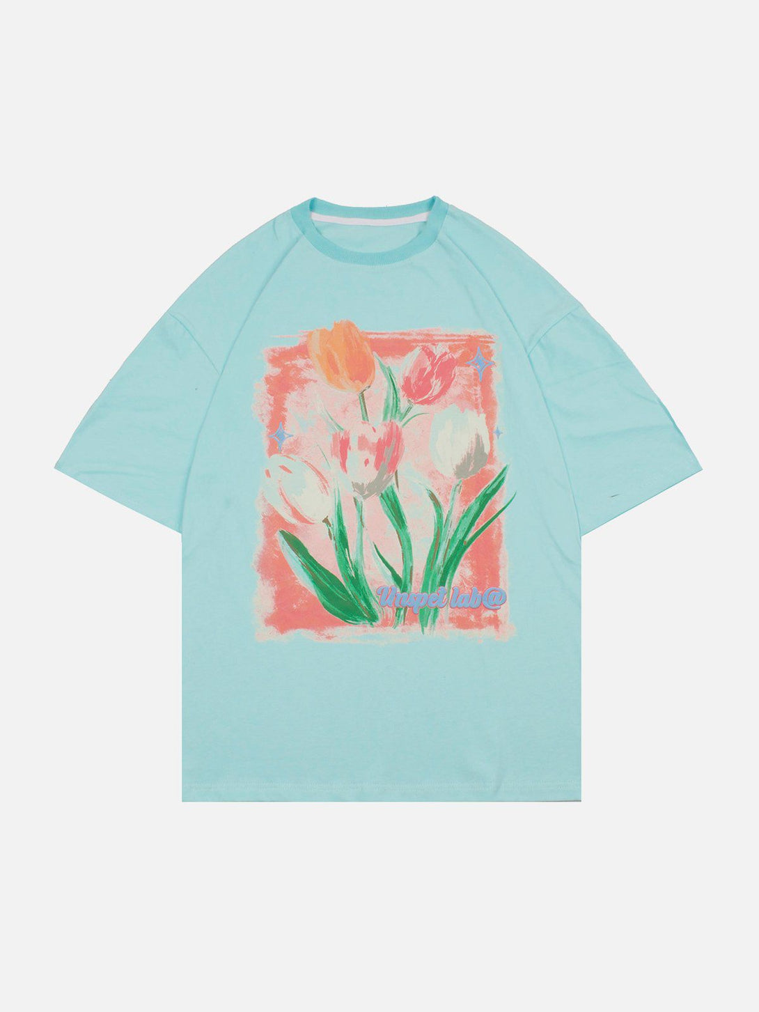 Ellesey - Flowers Paint Tee- Streetwear Fashion - ellesey.com