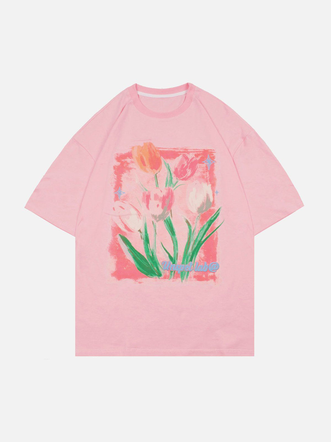 Ellesey - Flowers Paint Tee- Streetwear Fashion - ellesey.com