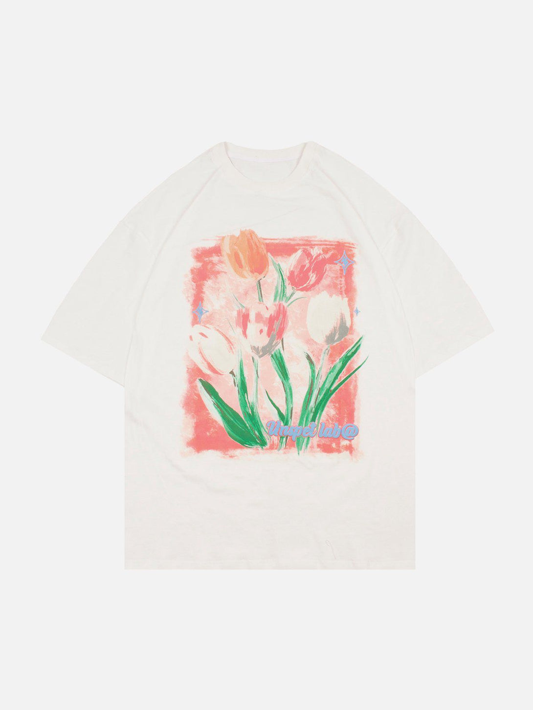 Ellesey - Flowers Paint Tee- Streetwear Fashion - ellesey.com