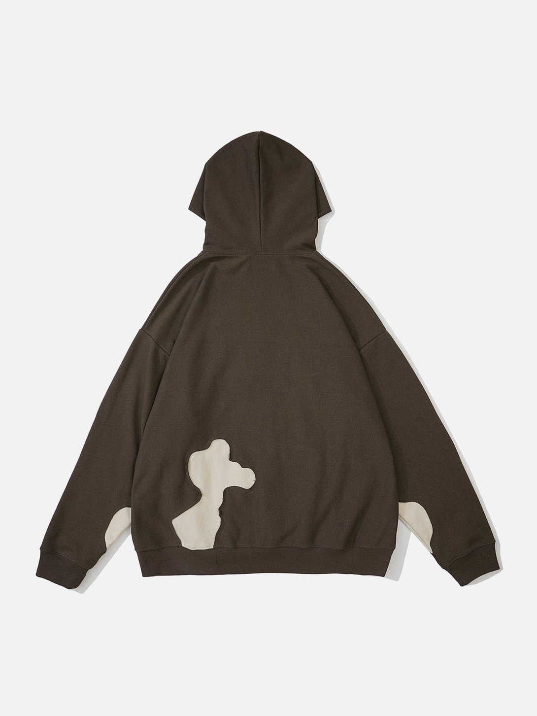 Ellesey - Foam Print Ripped Hoodie- Streetwear Fashion - ellesey.com